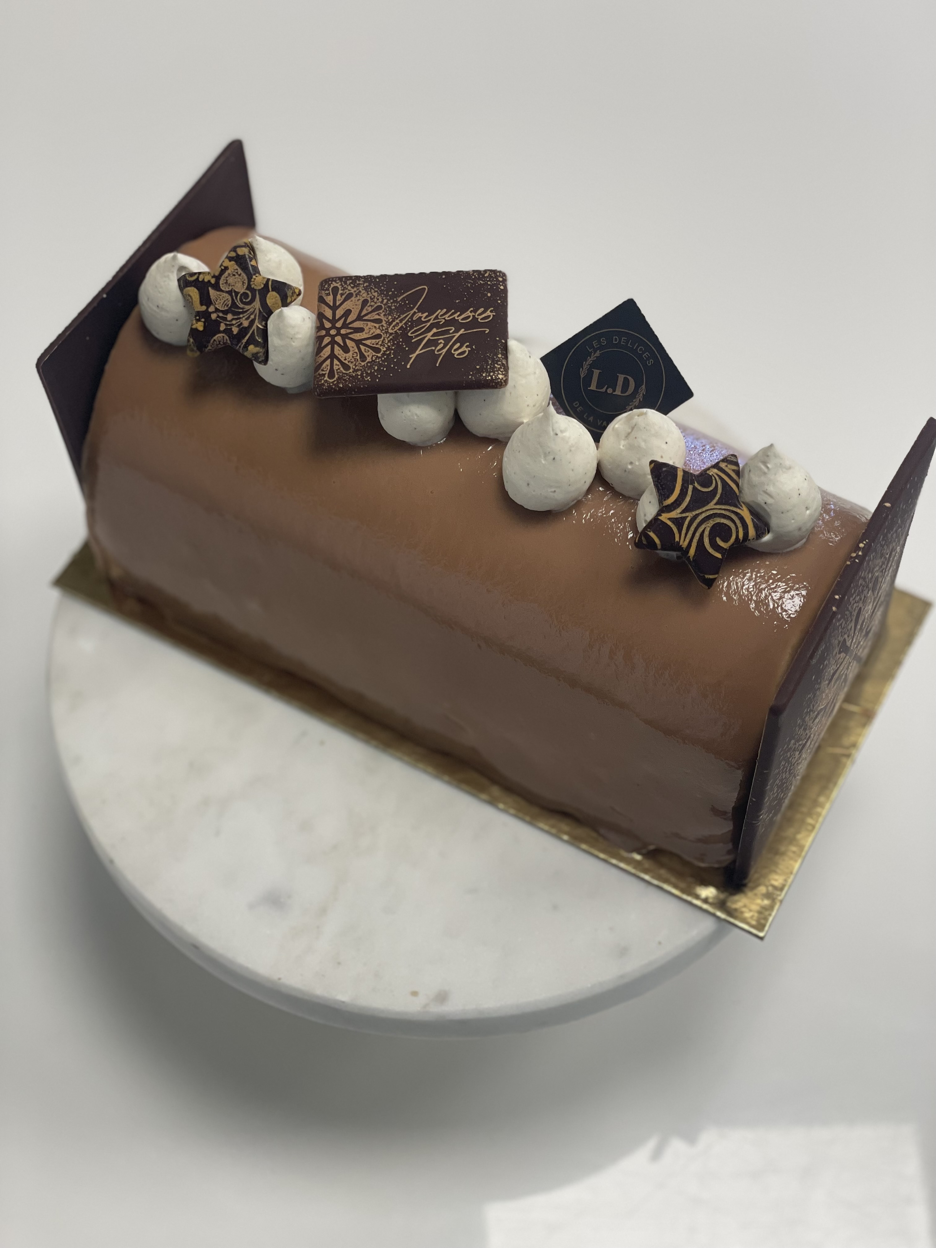 BÛCHE MARRON VANILLE